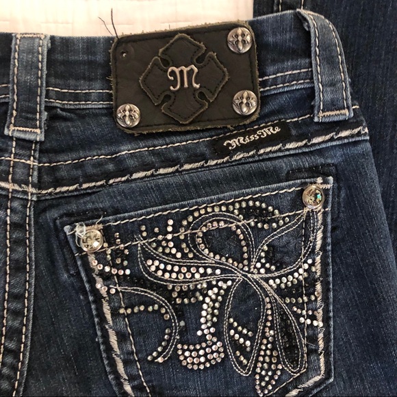 Miss Me Boot Cut Jeans 25 - Picture 5 of 9
